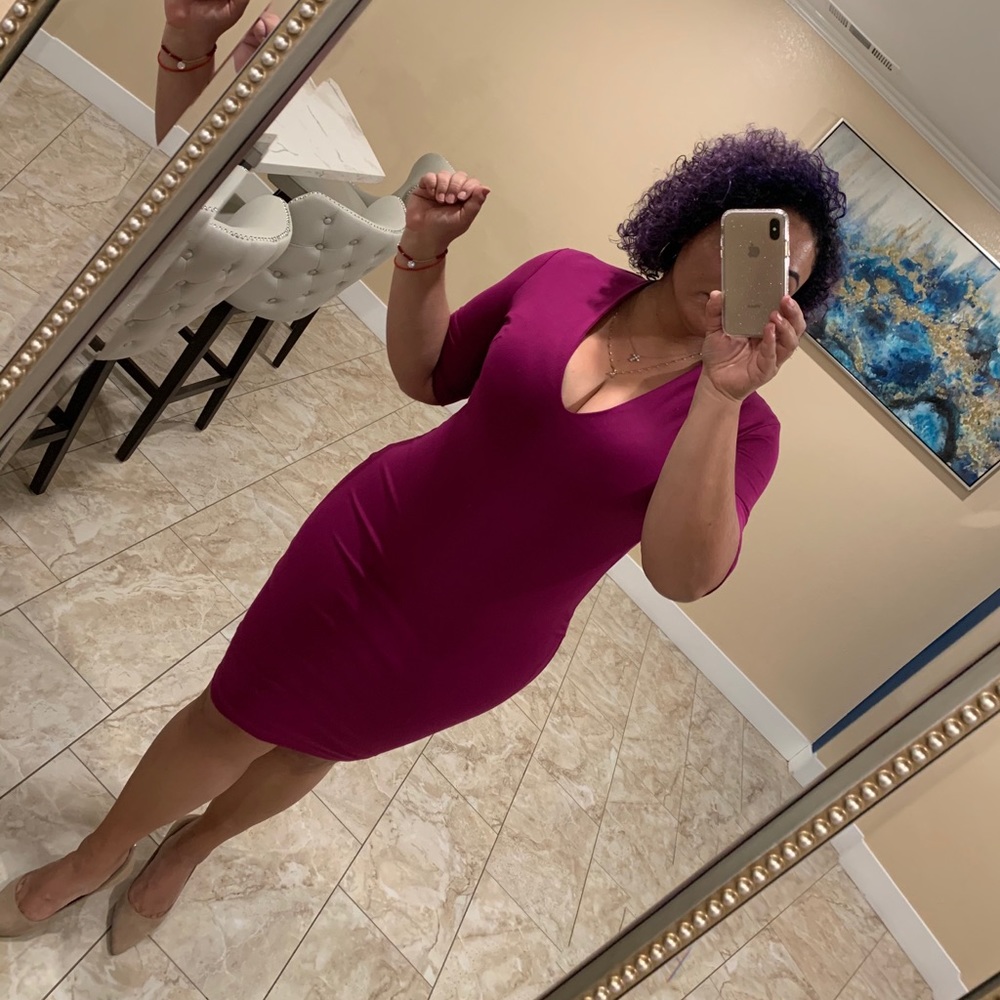 Magenta dress💗a mix of drag purple with pink.